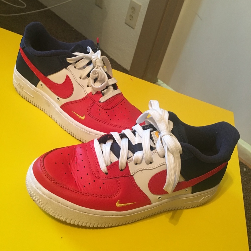 Nike Air Force 1 low. Grade school size 4.5